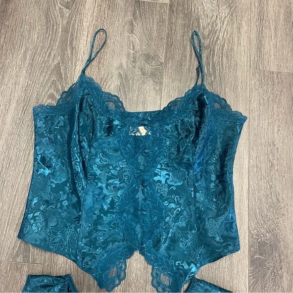 Vintage 80’s Victoria’s Secret Gold Label Lounge lingerie set Size large - Picture 5 of 8